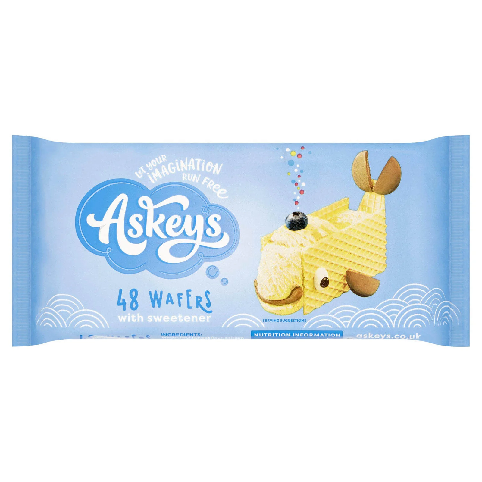 Askeys Ice Cream Wafer (Item Contains 48 Wafers) 65g