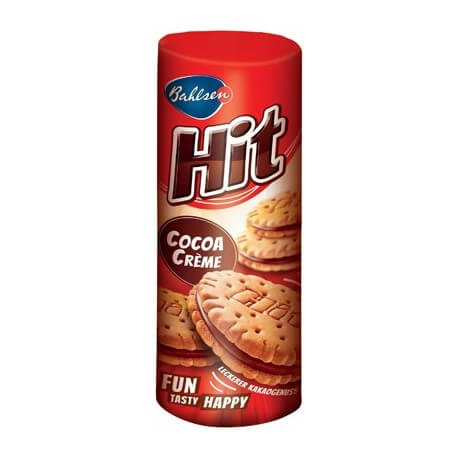 Bahlsen Hit Cocoa Cream Filled Cookies HEAT SENSITIVE ITEM. PLEASE ADD ITEM 122942 TO THE ORDER TO TRY TO PROTECT CHOCOLATES FROM HEAT DAMAGE. 134g