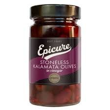 Epicure Stoneless Kalamata Olives 295g