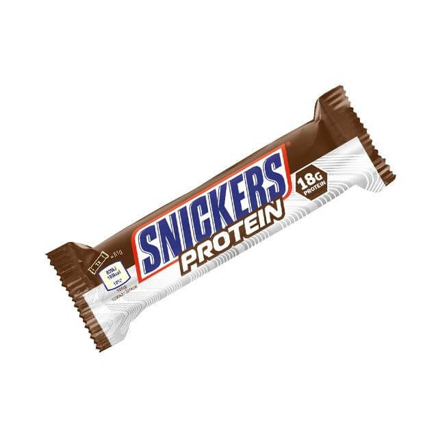 Mars Snickers Protein Bar HEAT SENSITIVE ITEM. PLEASE ADD ITEM 122942 TO THE ORDER TO TRY TO PROTECT CHOCOLATES FROM HEAT DAMAGE. 47g