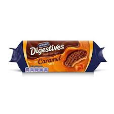 McVities Digestives Classic Caramels HEAT SENSITIVE ITEM. PLEASE ADD ITEM 122942 TO THE ORDER TO TRY TO PROTECT CHOCOLATES FROM HEAT DAMAGE. 250g