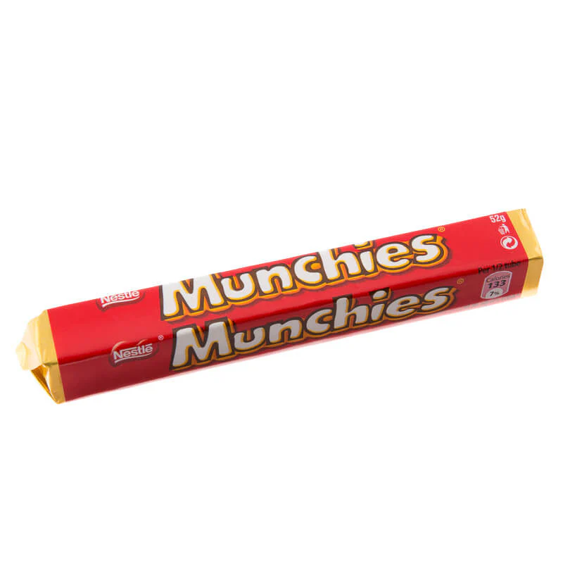 Nestle Munchies HEAT SENSITIVE ITEM. PLEASE ADD ITEM 122942 TO THE ORDER TO TRY TO PROTECT CHOCOLATES FROM HEAT DAMAGE. 52g