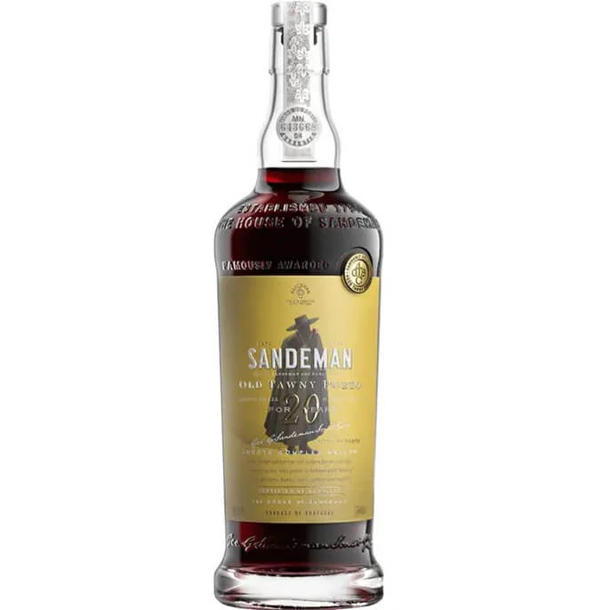 Sandeman Old Tawny Port 20 Years Rich Elegant Combination of Dried Apricot Honey Nuts Spices and Vanilla 750ml