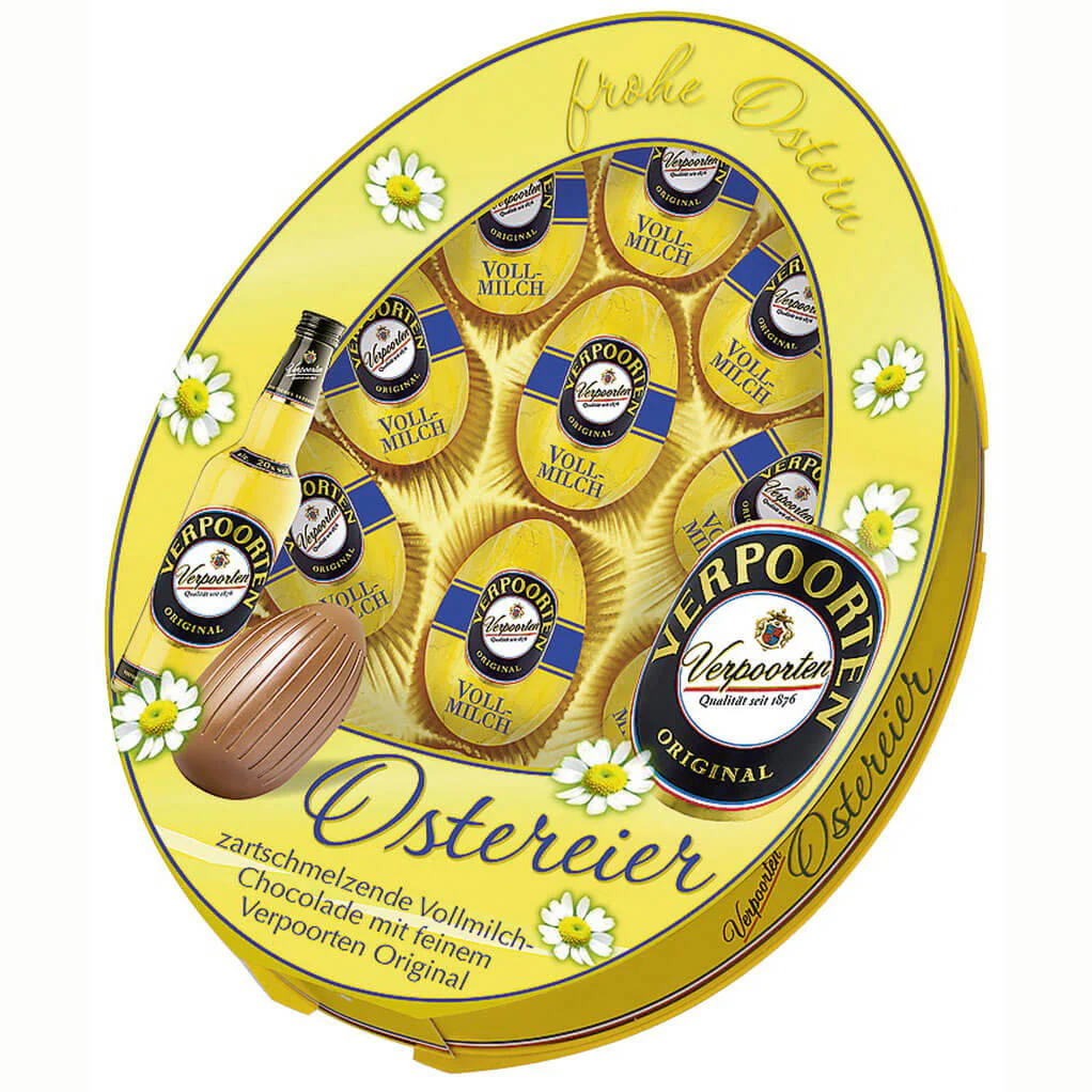Verpoorten Milk Chocolate Alcohol Eggs 145g